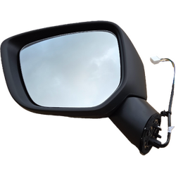 Aftermarket - Left Door Mirror, Electric With Indicator With Grey Cover for Mitsubishi Eclipse Cross YA 17-20