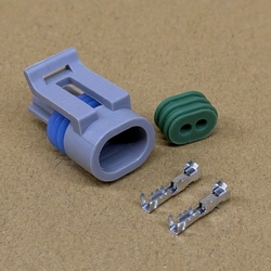 2 Pins  Intake Air Temperature Connector Plug fits  GM Daewoo Nissan  Holden 