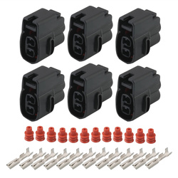6 Pcs Set of 2 Pins Coil Connector Plugs fits Toyota Lexus 1JZ 2JZ