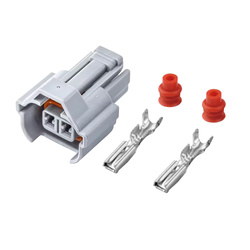 2 Pins Fuel Injector Connector Plugs fitsToyota 1JZ 2JZ Denso High Tab 90980-11153 6195-0043