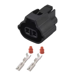 2 Pins Fog Lamp ABS Sensor Wiring Harness Connector Plug fits Mitsubishi PB625-02027
