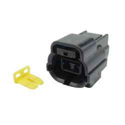 2 Pins Headlamp Wiring Harness Connector Plug Adaptor