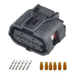 6 Pins Electrical Socket Wiring Harness Connector Plug