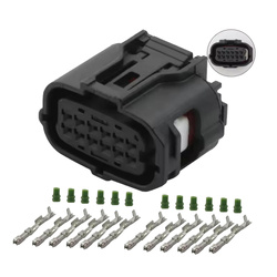 12 Pins Wiring Harness Connector Plug