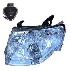 Aftermarket - Head Lamp Xenon Type Electric Adjuster Left Side for Mitsubishi Pajero NS/NT 06-11 4-Door