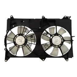 Dual Thermo Cooling Fan Assembly for Toyota Tarago Previa Estima 00-06 2AZFE
