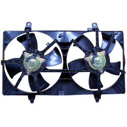 Dual Thermo Cooling Fan Assembly for Nissan Maxima Teana J31 03-09 VQ35DE