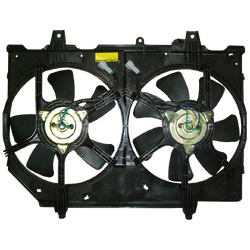 Dual Thermo Cooling Fan Assembly for Nissan Xtrail T30 01-03 Series 1