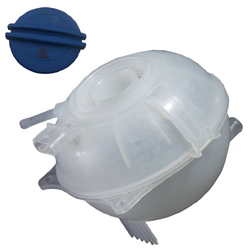 Coolant Expansion Overflow Bottle With Cap for Audi A1 8X 11-19, Volkswagen Polo 9N/6C/6R 02-18