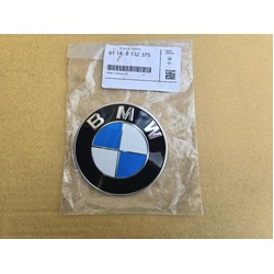 82mm Genuine BMW Front Hood/Rear Boot Emblem Badge 51148132375