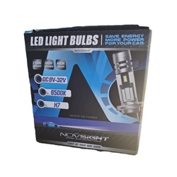 Novsight H7 LED Headlight Globe Bulb Kit 60W 12000LM 6500K  - 2pc/set