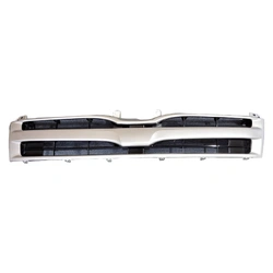 Aftermarket - Grille Outer + Inner Silver for Toyota HiAce TRH/KDH 10-13 High Roof Van