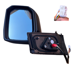 Aftermarket - Door Mirror, Single Glass With Blindspot Right White for Toyota HiAce GDH/GRH 19-Current