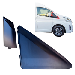 Aftermarket - Set of 2pcs Side Mirror Mould Cover Right for Toyota HiAce GDH/GRH 19-Current