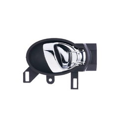 Front / Rear Right Chrome Facial, Textured Black Base Inner Door Handle for Nissan Cube Z12 08-20