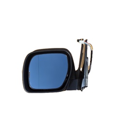 Aftermarket - Left Door Mirror, Electric With Indicator With Grey Cover for Mitsubishi Pajero NS/NT/NW/NX 06-21 4-Door