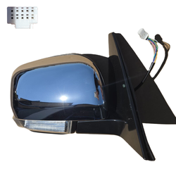 Aftermarket - Right Door Mirror, Electric With Indicator With Chrome Cover for Mitsubishi Pajero NS/NT/NW/NX 06-21 4-Door
