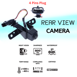 Front Camera/Radar OE Connector 4 Pins for Nissan X-Trail T32 17-22