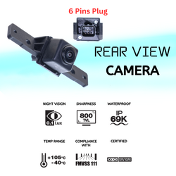 Front Camera/Radar OE Connector 6 Pins for Nissan X-Trail T32 14-17