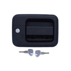 Front Right Textured Black Outer Door Handle With Keys for Iveco EuroTech 96-05, EuroCargo 96-02