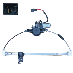 Rear Left Electric Window Regulator With 2 Pins Motor for Mazda 6 GH 07-12