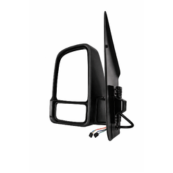 Aftermarket - Door Mirror, Short Arm Left Side for Mercedes-Benz Sprinter W907 18-Current Van/Bus