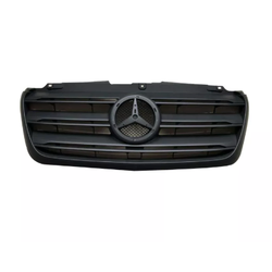 Aftermarket - Grille, Matte Black for Mercedes-Benz Sprinter W907 18-Current Van/Bus/Cab Chassis