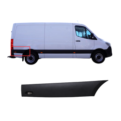 Aftermarket - Rear Wheel Arch Mould (Back Of Rear Wheel) Right Side for Mercedes-Benz Sprinter W907 18-Current Van/Bus