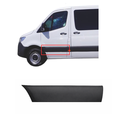 Aftermarket - Front Door Mould Left Side for Mercedes-Benz Sprinter W907 18-Current Van/Bus/Cab Chassis
