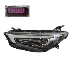 Aftermarket - Left Black Head Lamp for MG ZST 2020 - On