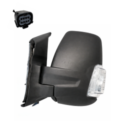 Aftermarket - Door Mirror, Short Arm Left Side for Ford Transit VO 14-Current Van/Bus