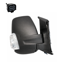 Aftermarket - Door Mirror, Short Arm Right Side for Ford Transit VO 14-Current Van/Bus