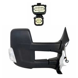 Aftermarket - Door Mirror, Long Arm Right Side for Ford Transit VO 14-Current Cab Chassis