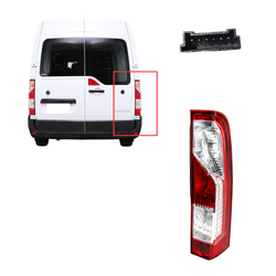 Aftermarket - Tail Lamp Right Side for Renault Master X62 11-Current Van/Bus