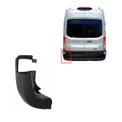 Aftermarket - Rear Bar Corner End Left Side for Ford Transit VO 14-19 Van/Bus