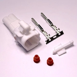 2 Pins Diesel Fuel Filter Housing Senser Plug Plug Kit for Toyota HILUX  HIACE  PRADO 1KD  FTV 3.0L 