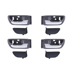 4pc Set Left Right Front & Rear Chrome Inner Door Handle for Toyota Camry CV 36 2002-06