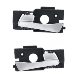 Front Left & Right SET Silver Inner Door Handle Hyundai Accent RB 2011-2019 