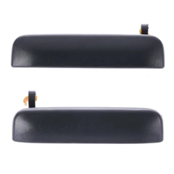 Door Handle Outer for Nissan Navara D22 1997-2015 Set of 2 Textured Black FRONT = REAR LH+RH